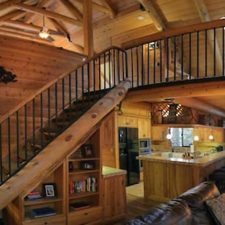 Eagles Nest - Natural Log Cabin With Guest House Idyllwild Eksteriør billede
