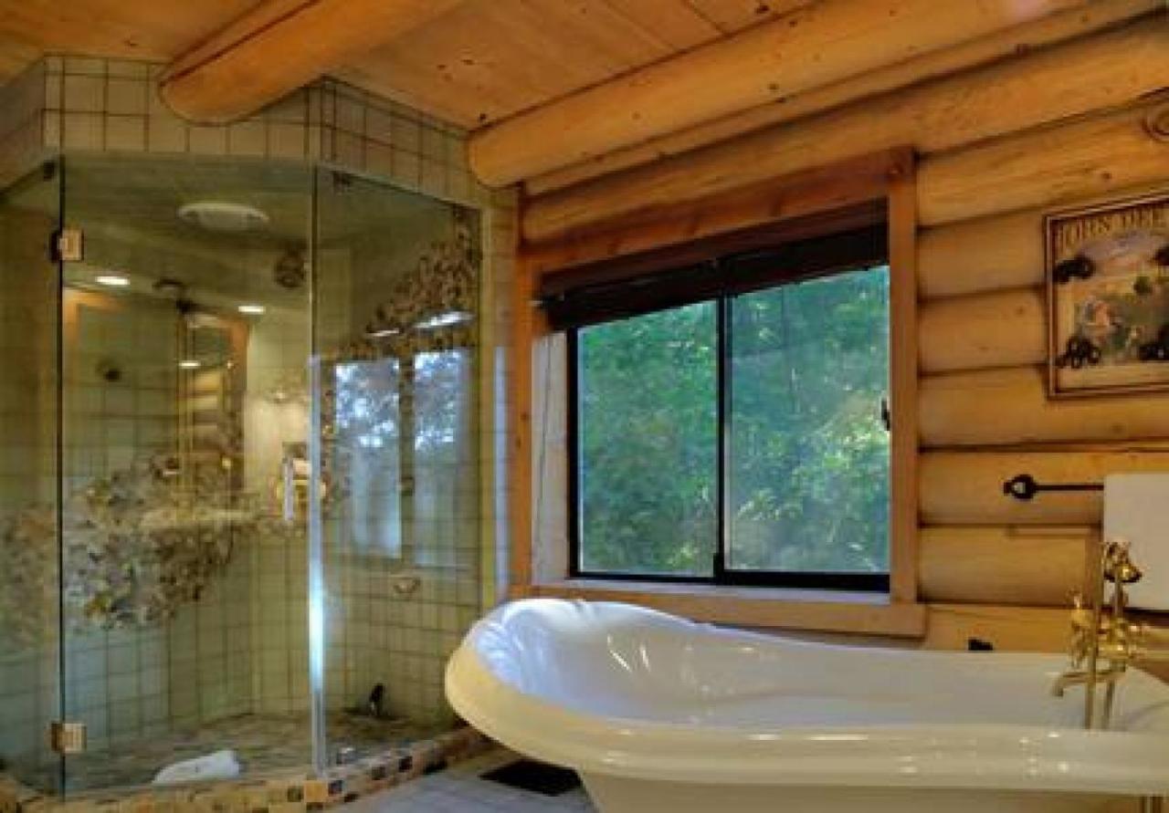 Eagles Nest - Natural Log Cabin With Guest House Idyllwild Eksteriør billede