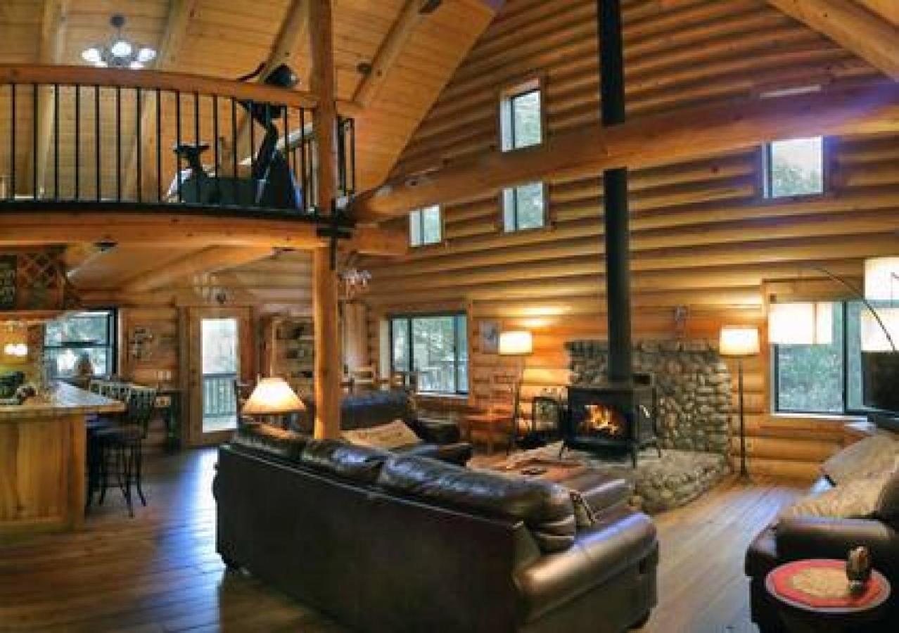 Eagles Nest - Natural Log Cabin With Guest House Idyllwild Eksteriør billede