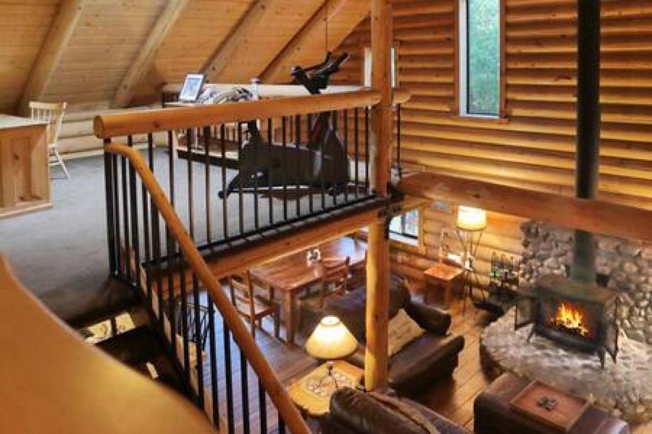 Eagles Nest - Natural Log Cabin With Guest House Idyllwild Eksteriør billede